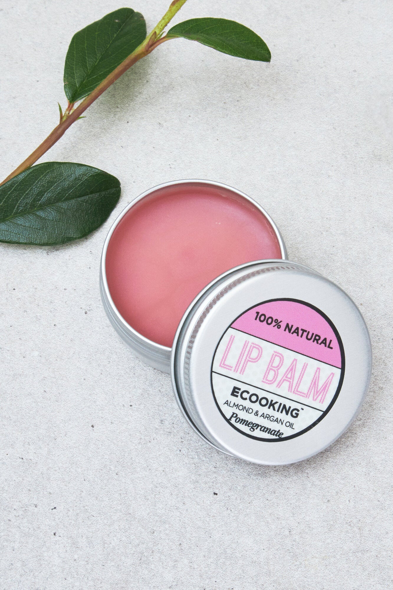 Lip balm granatæble - 15 ml.